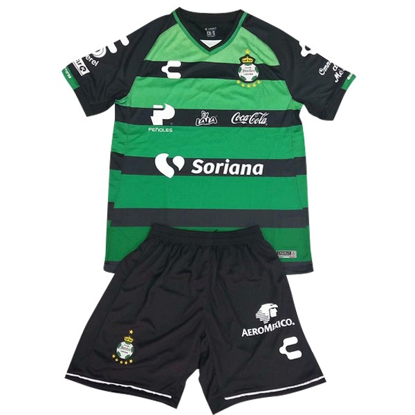 Maillot Football Santos Laguna Exterieur Enfant 2018-19 Vert